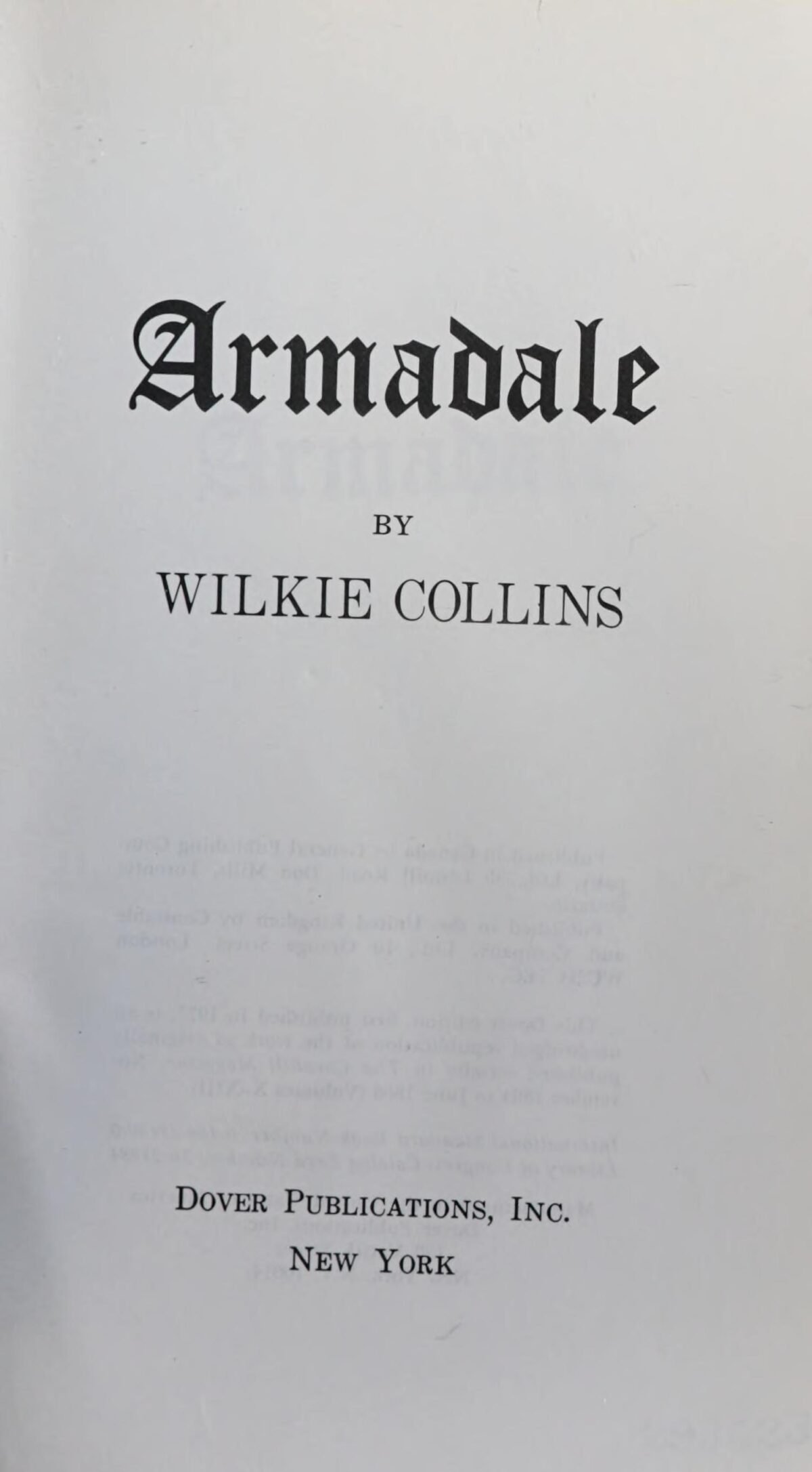 Armadale - Image 1