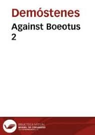 The Against Boeotus II
